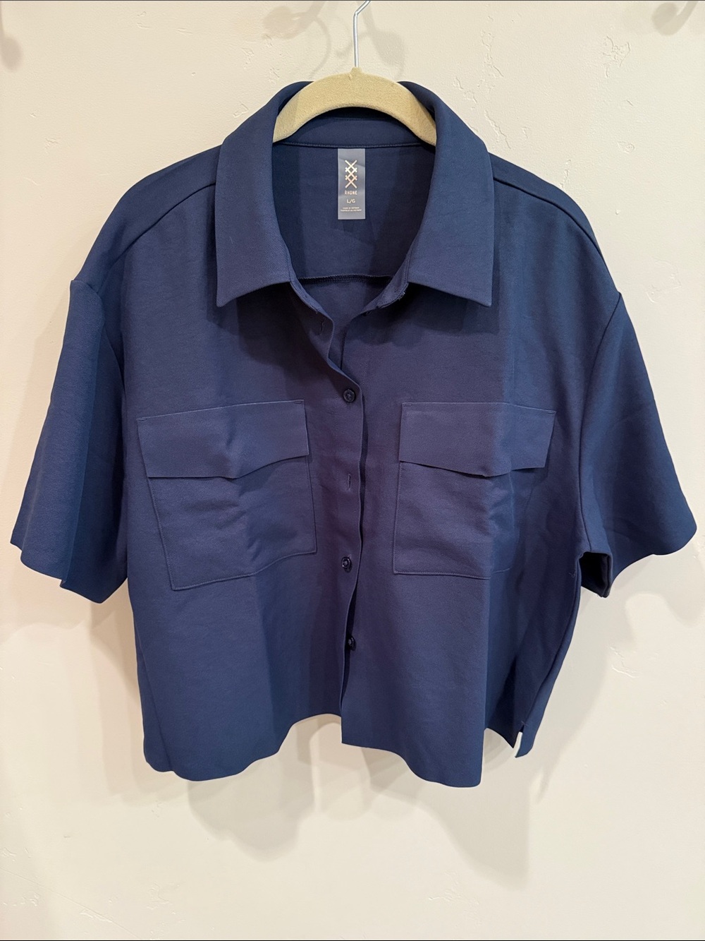 RHONE Navy Horizon Shirt